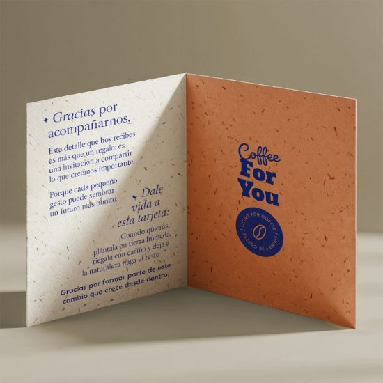 Image de Tarjeta Doble Germina 200Gr 2 Caras
